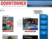 Tablet Screenshot of memphisdowntowner.com